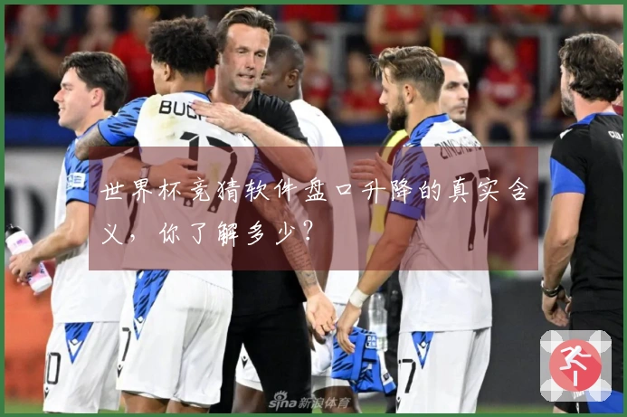世界杯竞猜软件盘口升降的真实含义，你了解多少？